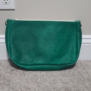New KMM & Co Large Teal Kodiak Crossbody Bag